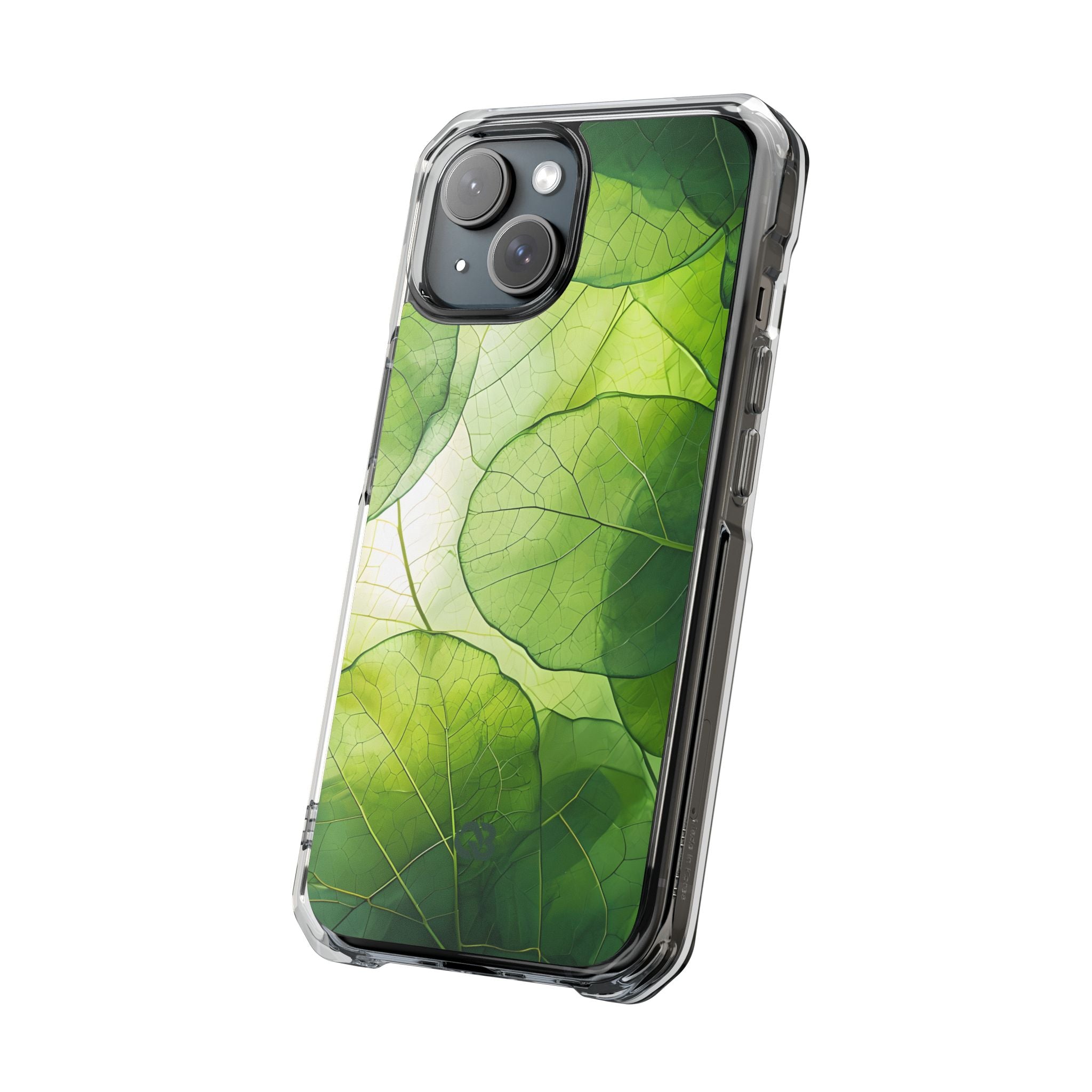 Emerald Leaf Veins · Impact Phone Case for iPhone · Magsafe