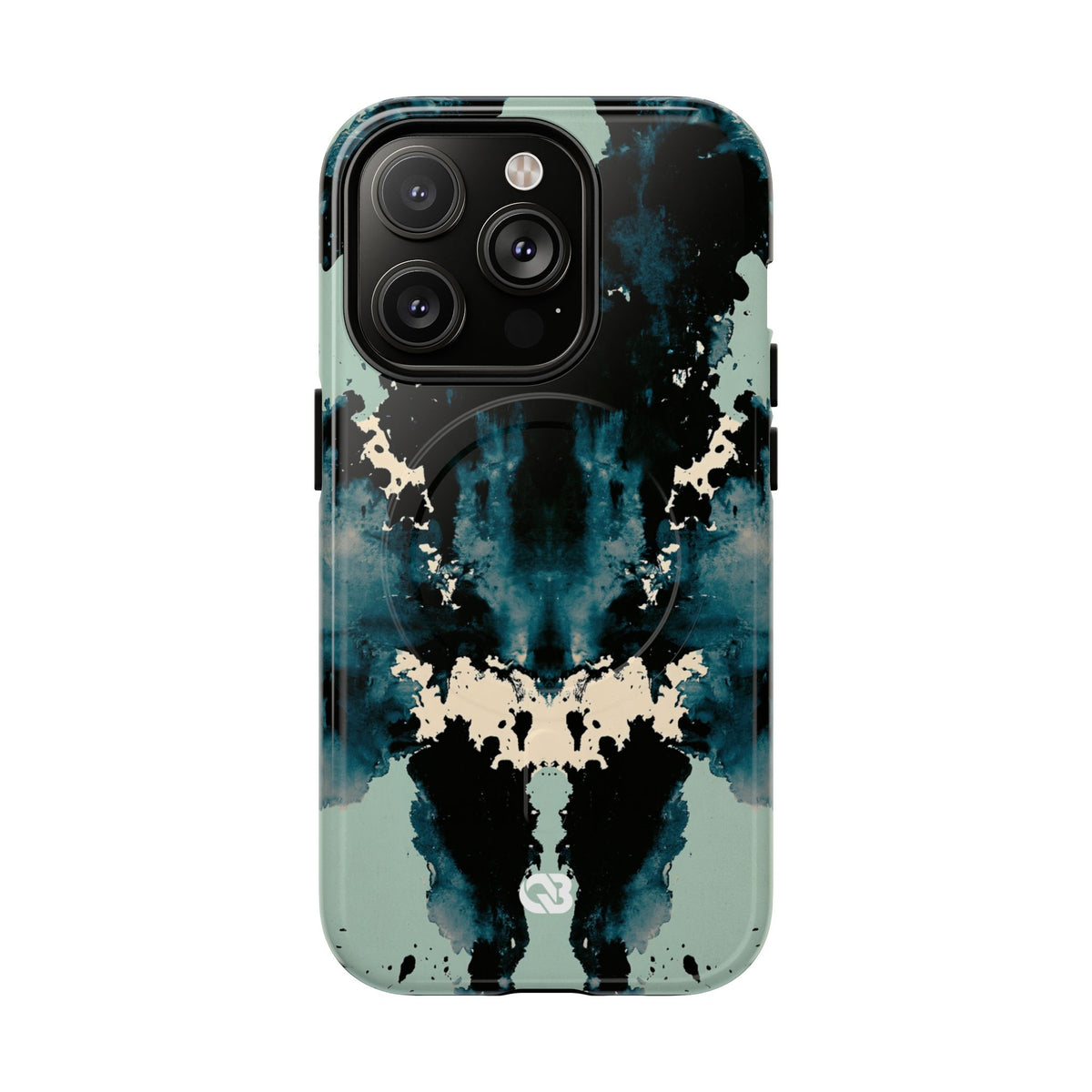 Rorschach Ink Void · Tough 2.0 Magnetic Phone Case for iPhone · Black