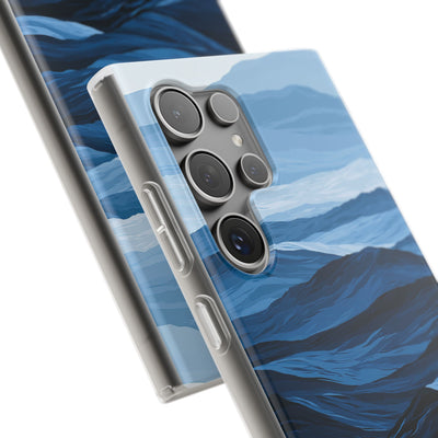 Blue Lite Phone Case for Samsung - Cobalt Ridge Tides