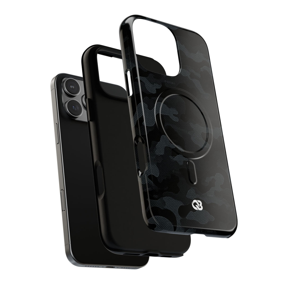 Blackout Urban Camo · Tough 2.0 Magnetic Phone Case for iPhone · Black
