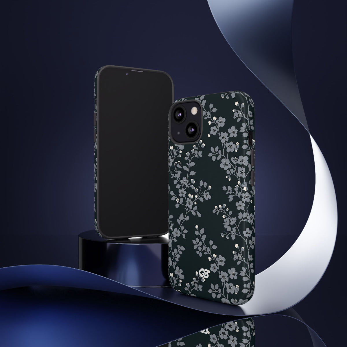 Nocturne Blossom Branch · Tough Phone Case for iPhone · Black