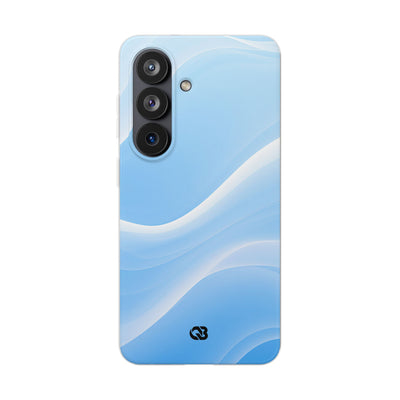 Blue Lite Phone Case for Samsung - Glacial Blue Silk