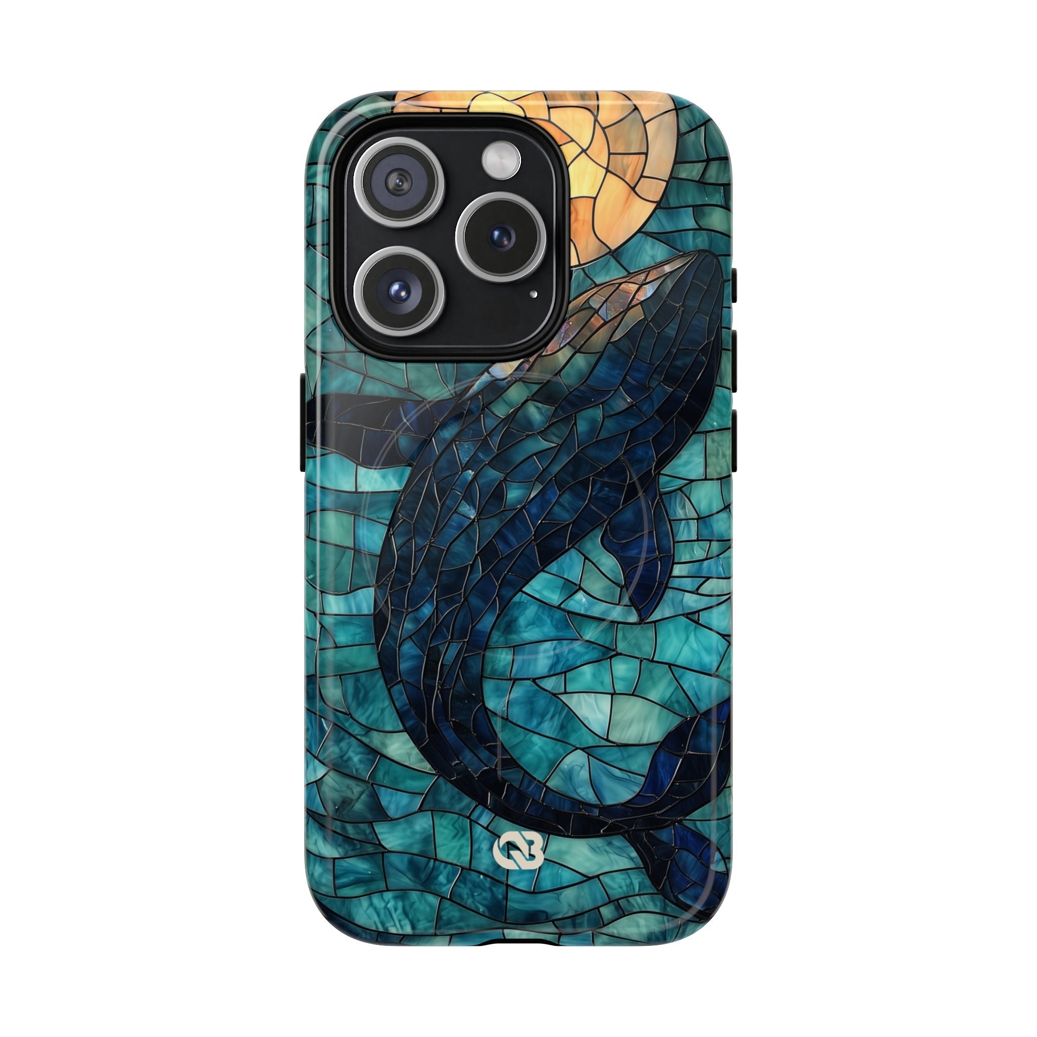 Stained Moon Whale · Tough+ Fundas para teléfono para iPhone · Magsafe