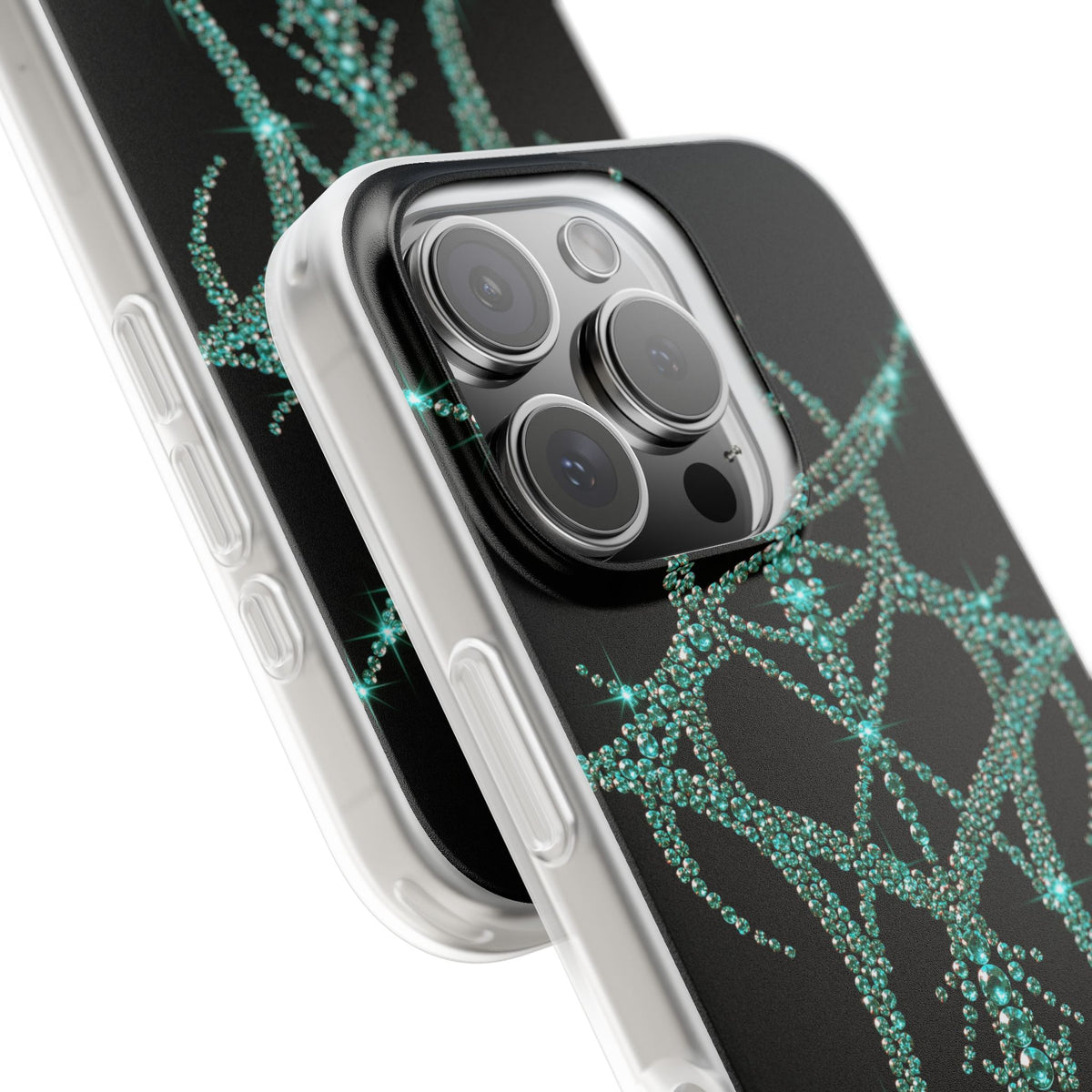 Teal Cyber Sigil · Lite Phone Case for iPhone ·  Teal