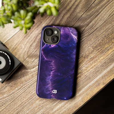 Purple Void Feline · Tough Custodia per iPhone