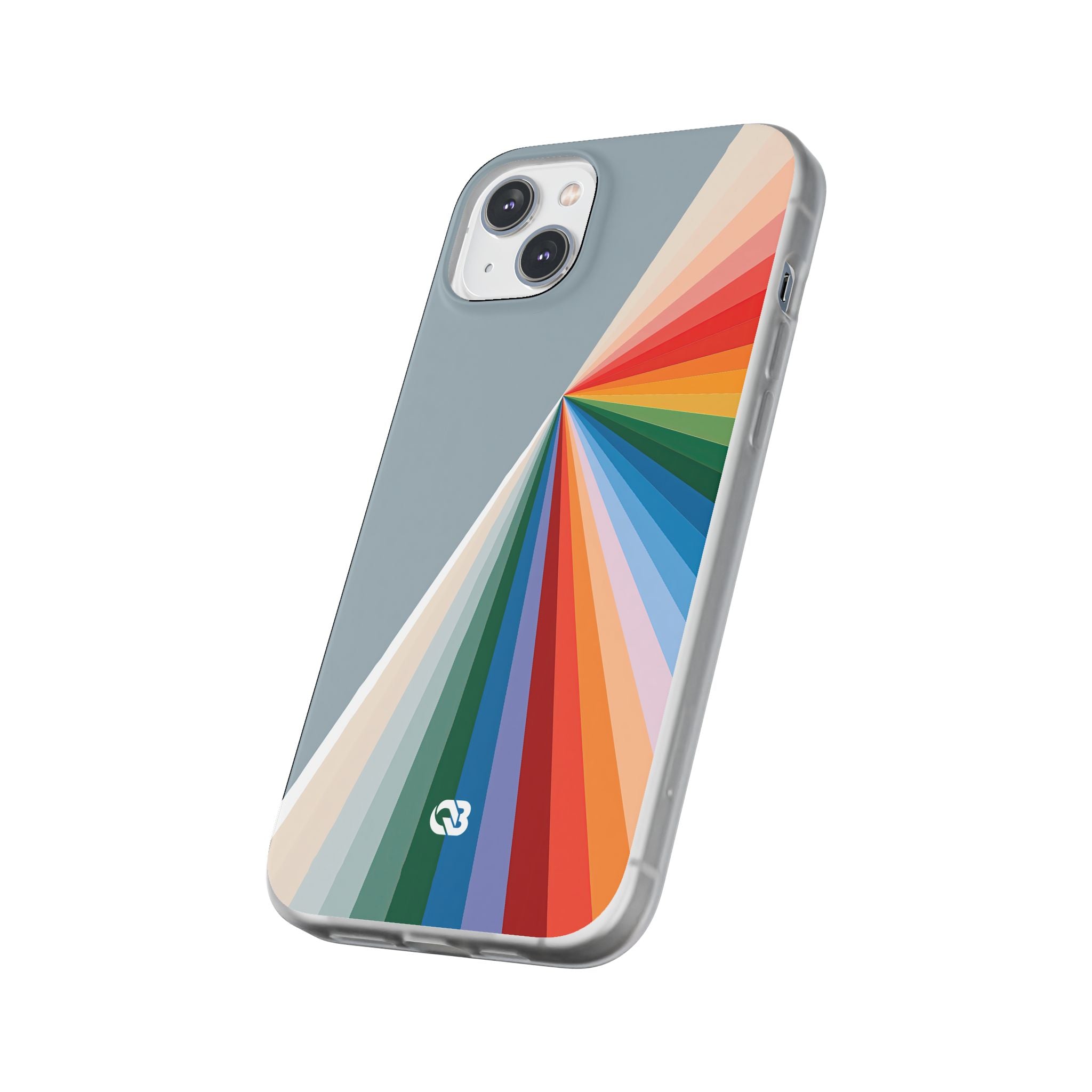 Grey Lite Phone Case for iPhone - Slate Prism Burst