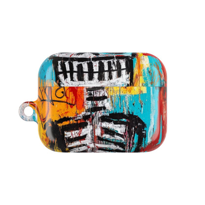 Neon Skull Chaos - AirPods Case