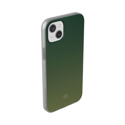 Green Lite Phone Case for iPhone - Shadow Moss Grain