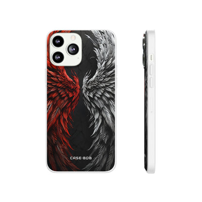 Crimson White Wings iPhone 13 Pro Max - Soft