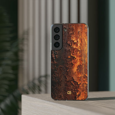 Orange Lite Phone Case for Samsung - Oxidized Iron Crust