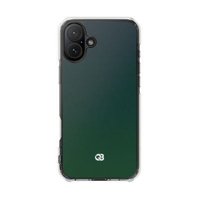 Green Impact MagSafe Phone Case for iPhone - Midnight Pine Horizon