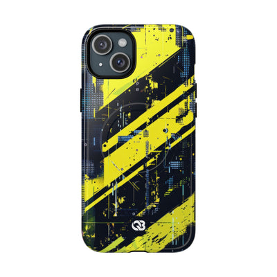 Acid Hazard · Tough 2.0 Magnetic Phone Case for iPhone · Yellow