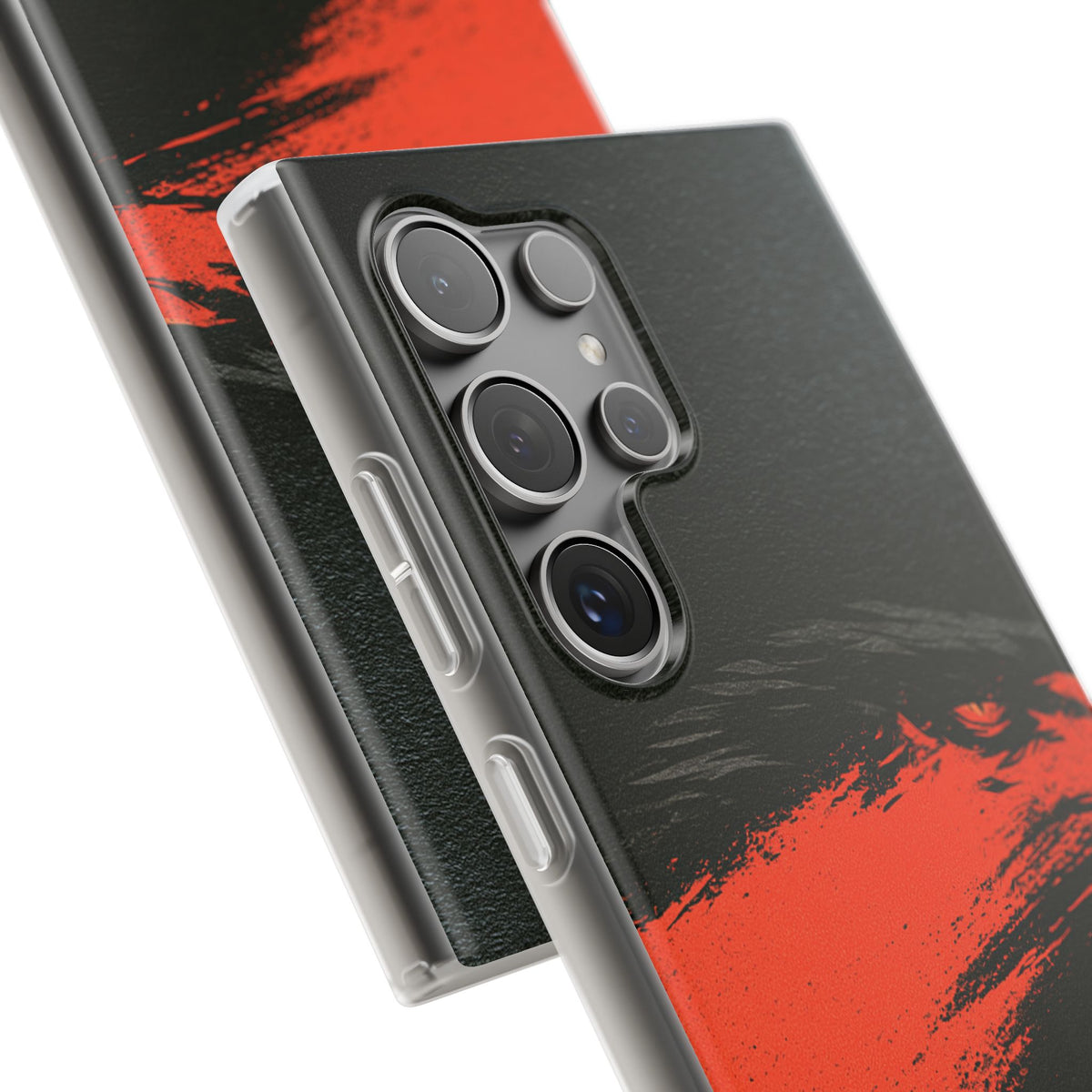 Crimson Raptor Noir · Lite Phone Case for Samsung · Black
