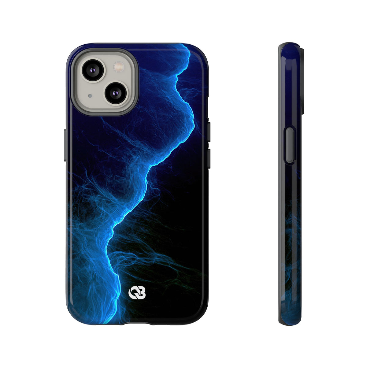 Electric Azure Drift · Tough Phone Case for iPhone · Blue