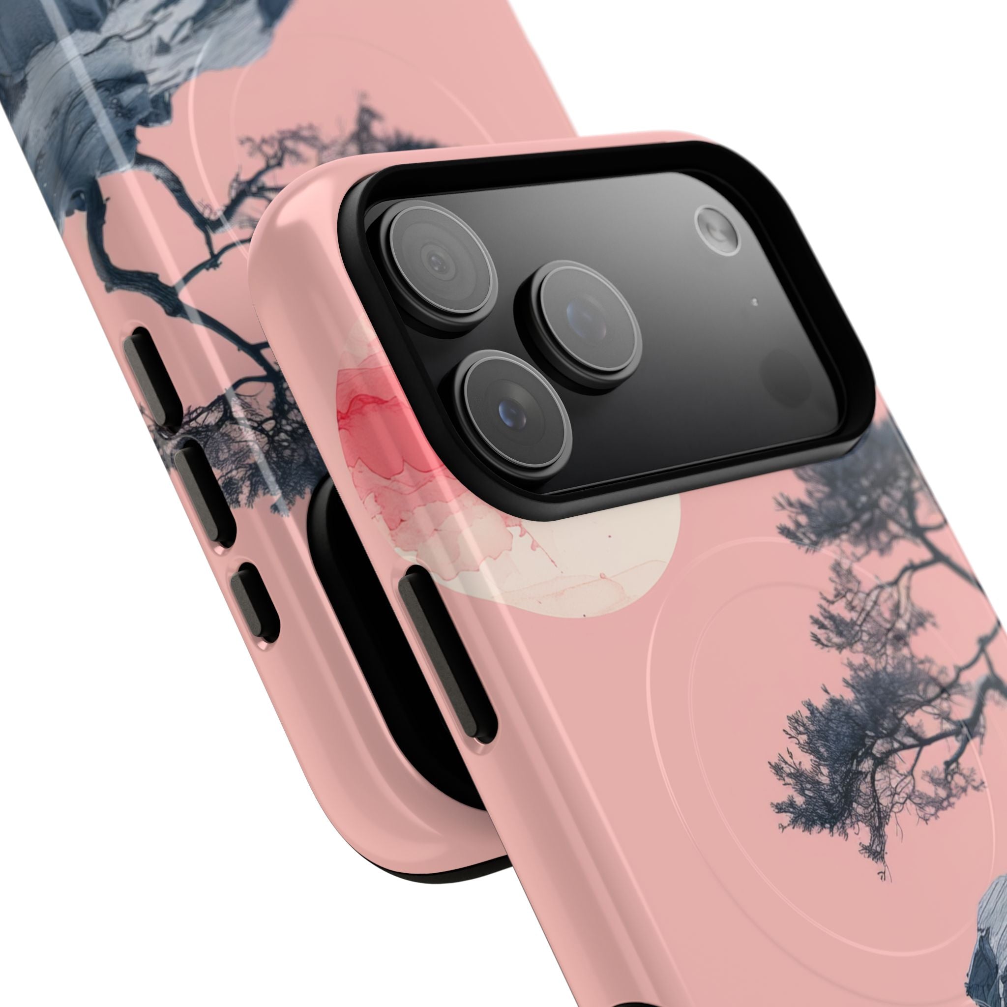 Crimson Moon Tree iPhone 17 Pro Max Case - Tough+ - CASE•BOB