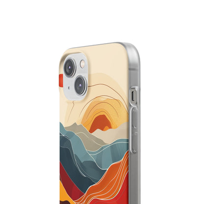 Sunlit Ridges iPhone 14 Case - Soft