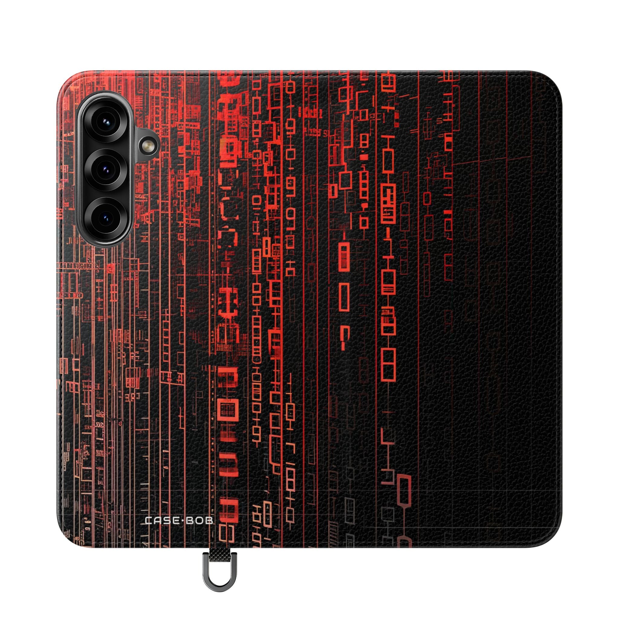 Crimson Columns - Samsung S25+ Case - Wallet