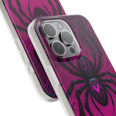 Obsidian Neon Widow · Soft Handyhülle für iPhone