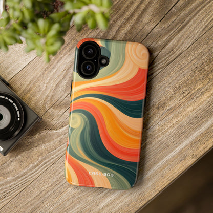 Spiral Glow iPhone 16 Plus Case - Tough