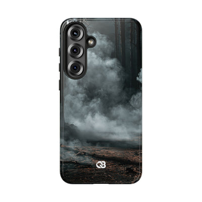 Shadowed Pine Mist · Tough Phone Case for Samsung · Black
