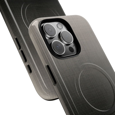 Grey Tough 2.0 Magsafe Phone Case for iPhone - Faded Sand Mesh