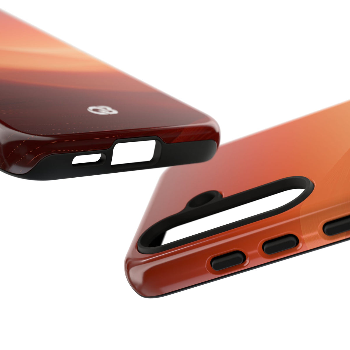 Terracotta Dune Ridges · Tough Phone Case for Samsung · Orange