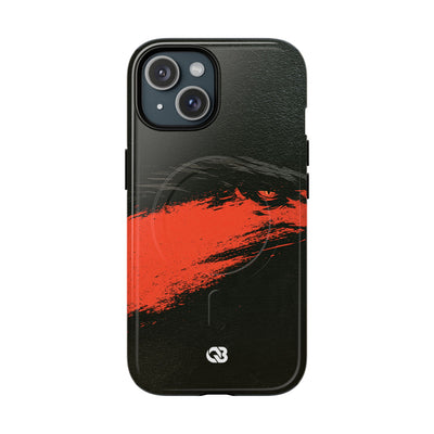 Crimson Raptor Noir · Tough 2.0 Magnetic Phone Case for iPhone · Black