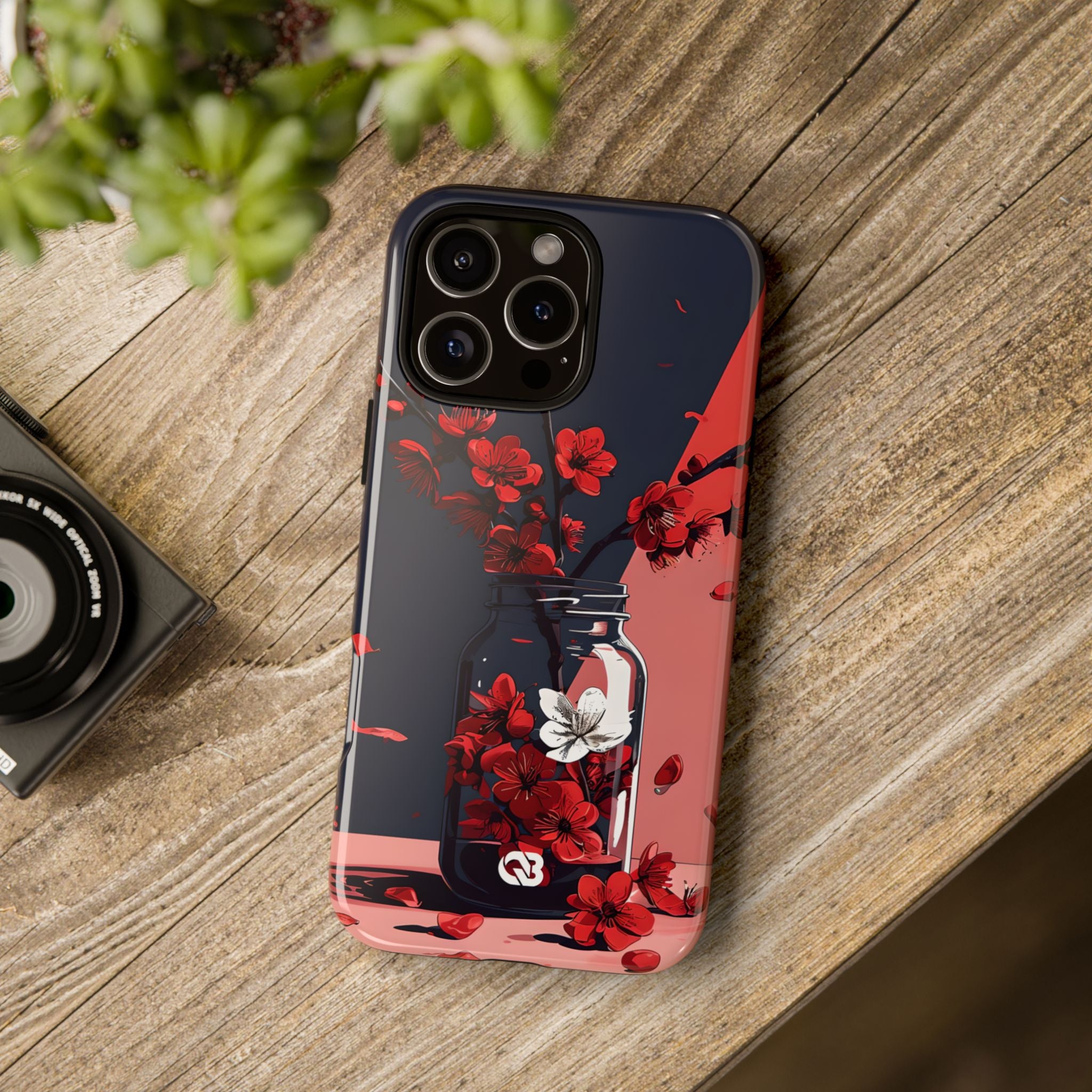 Crimson Blossom Jar · Tough Θήκη για iPhone