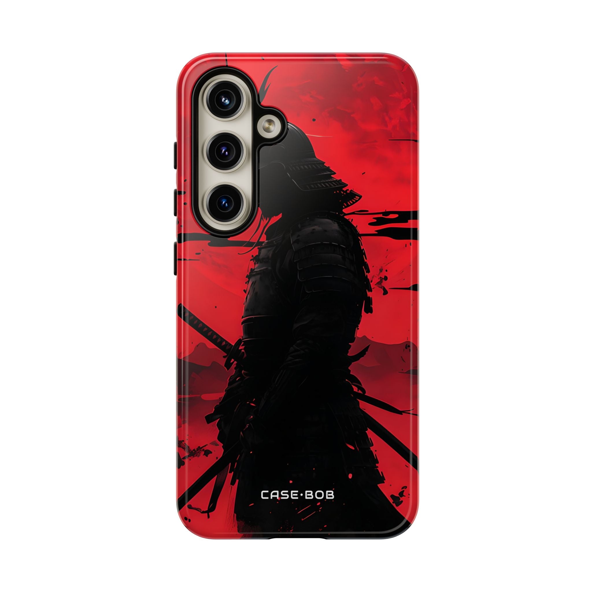 Crimson Samurai Samsung S24 Case - Tough