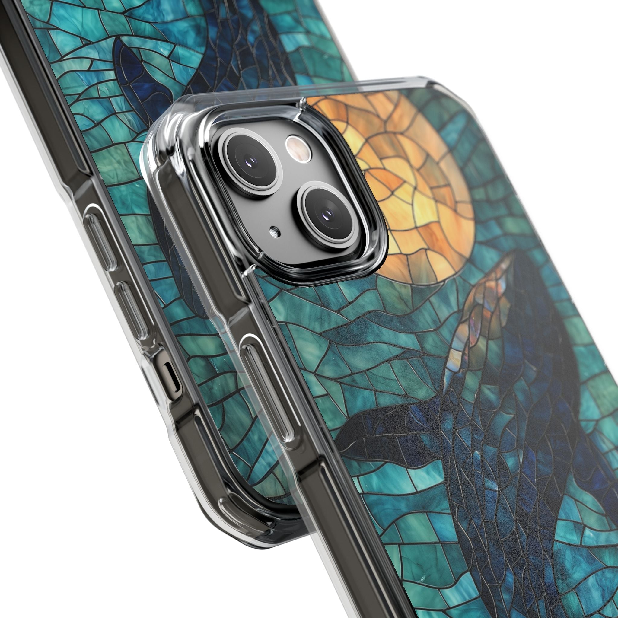 Stained Moon Whale · Impact Phone Case for iPhone · Magsafe