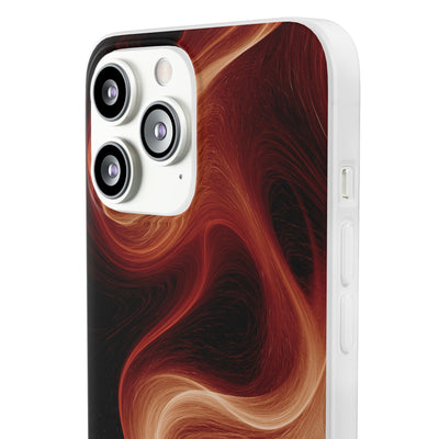 Solar Ember Flow · Lite Phone Case for iPhone ·  Orange
