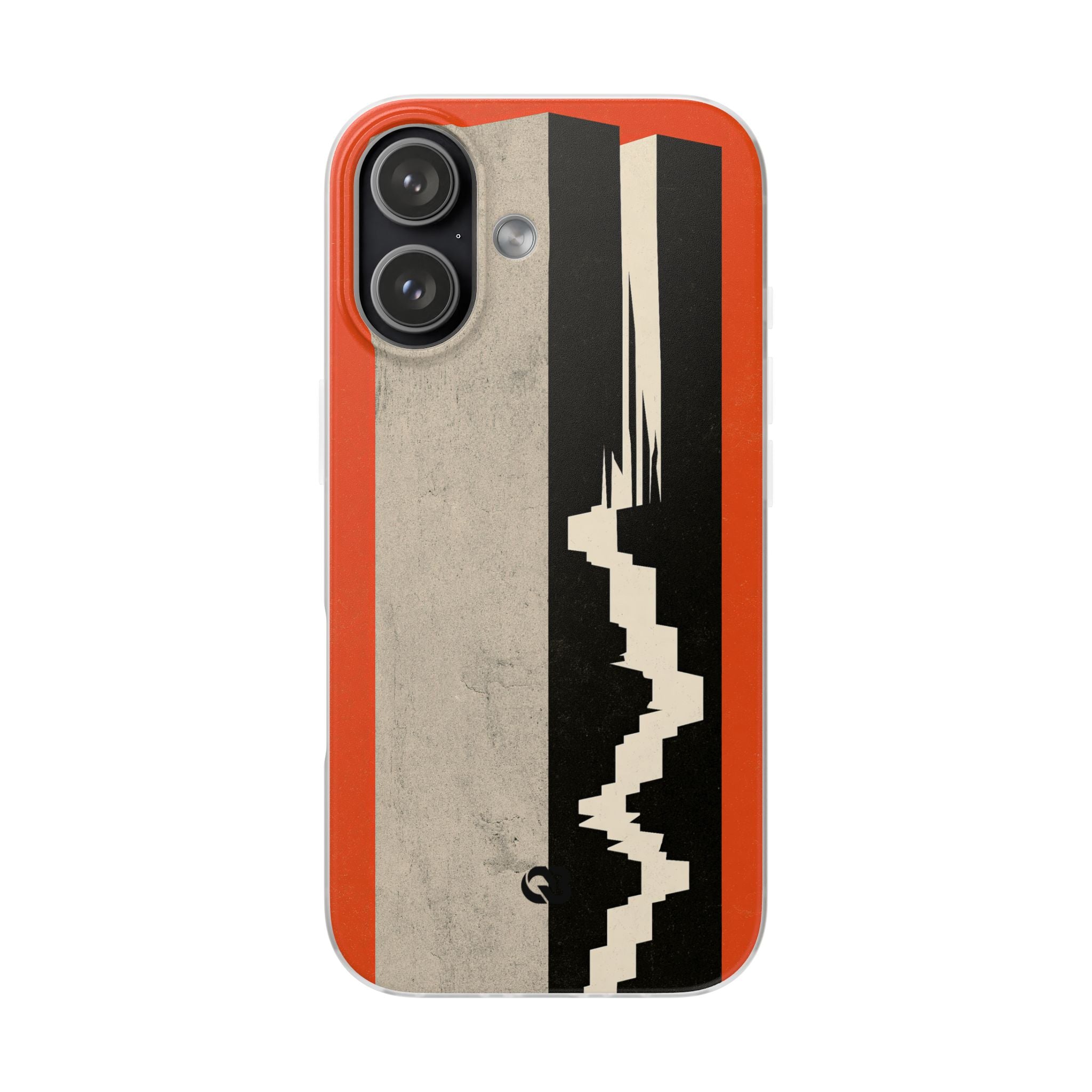 Orange Lite Phone Case for iPhone - Orange Monolith Rift