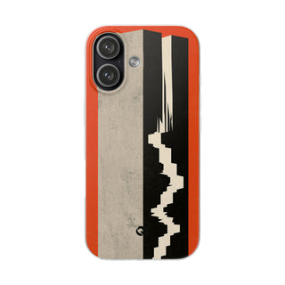 Orange Lite Phone Case for iPhone - Orange Monolith Rift
