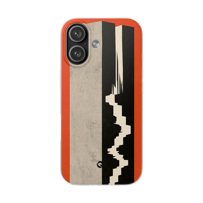 Orange Lite Phone Case for iPhone - Orange Monolith Rift