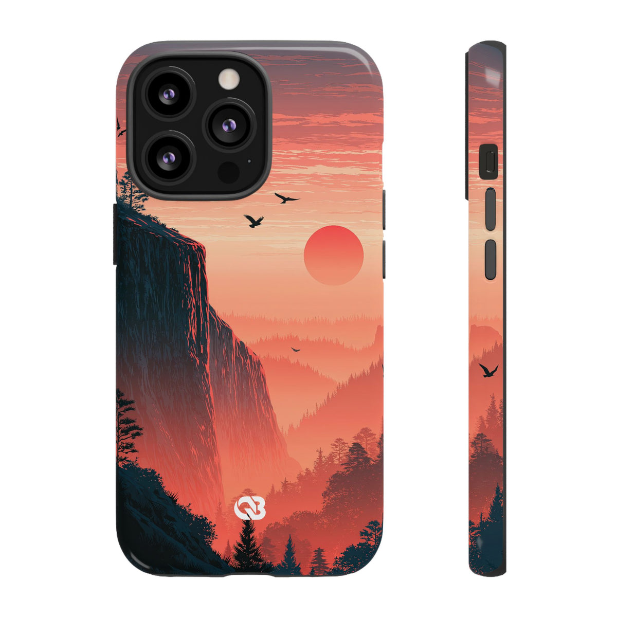 Canyon Dusk · Tough Phone Case for iPhone · Orange
