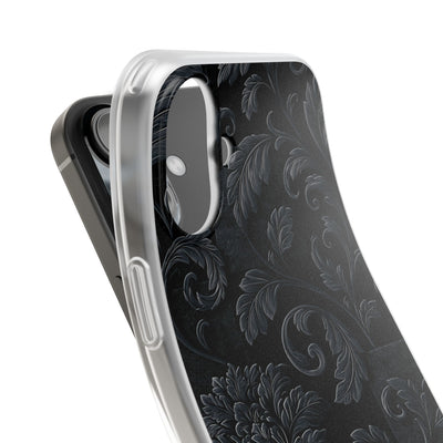 Obsidian Damask · Lite Phone Case for iPhone ·  Black