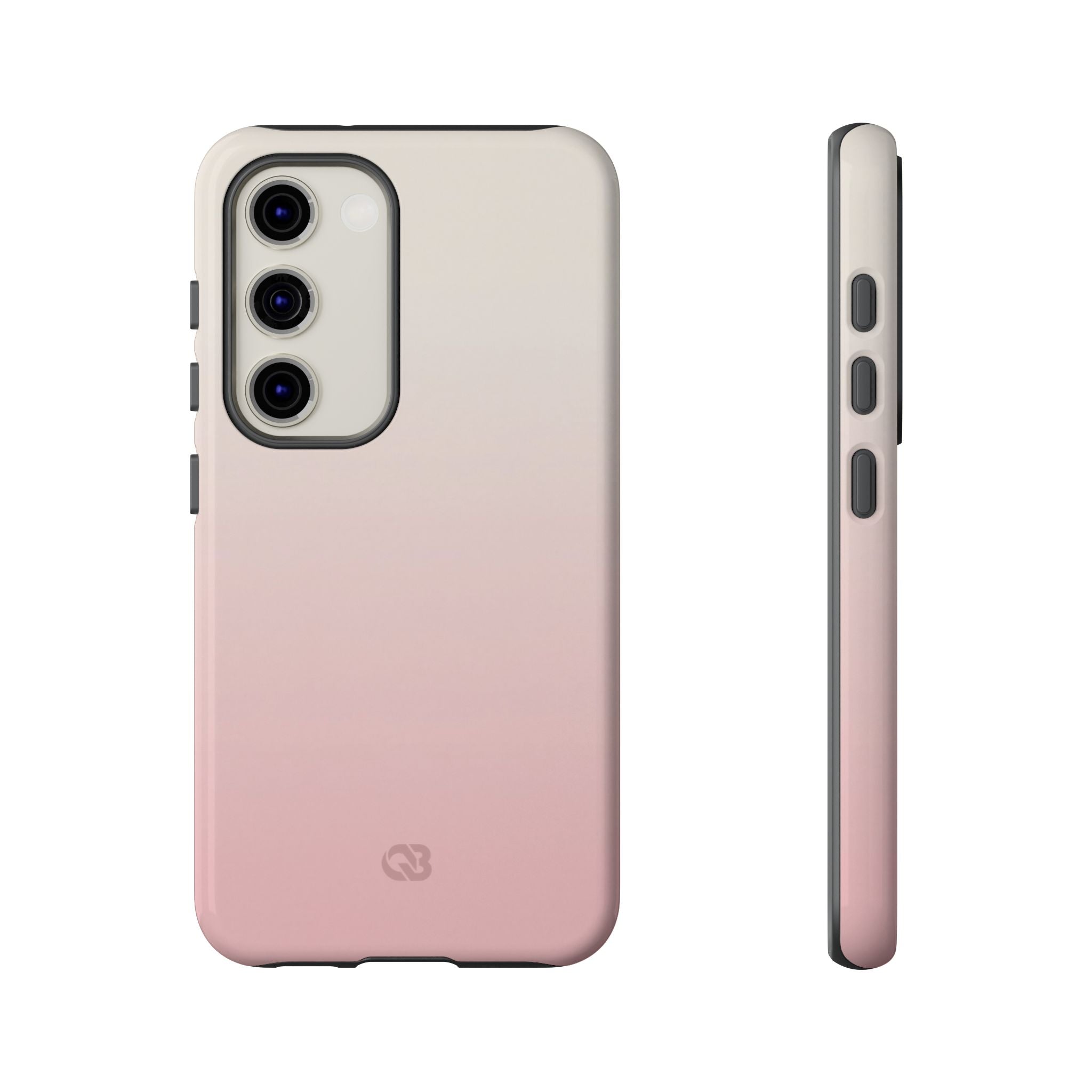 Pink Tough Phone Case for Samsung - Frosted Blush Horizon