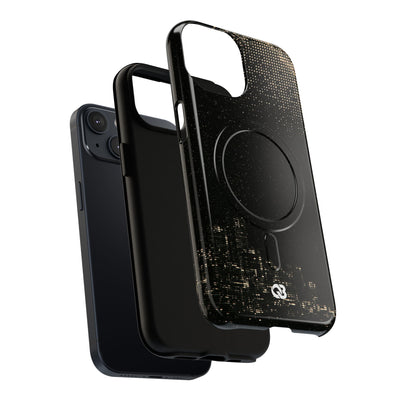 Lunar Metropolis Nocturne · Tough 2.0 Magnetic Phone Case for iPhone · Black