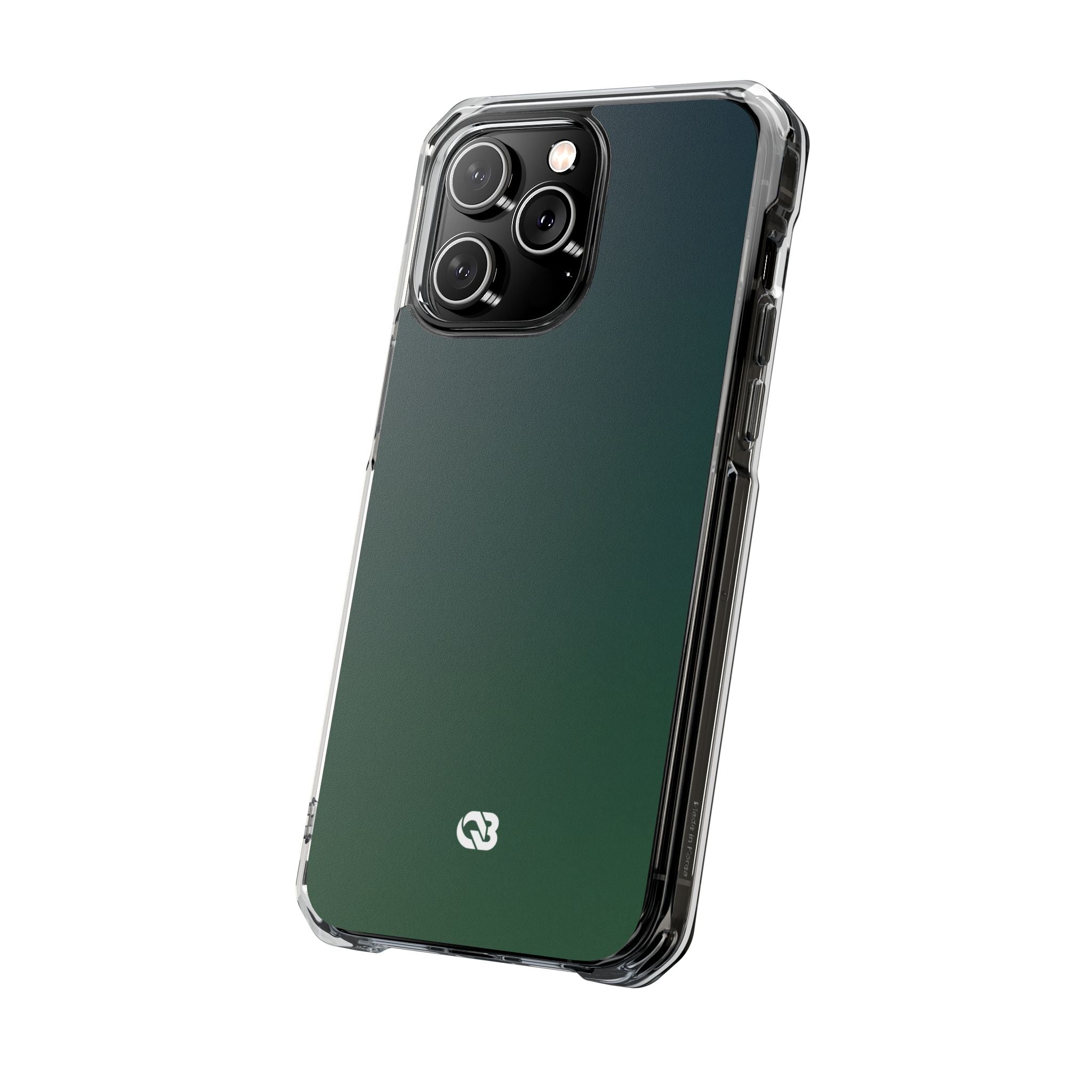 Green Impact MagSafe Phone Case for iPhone - Midnight Pine Horizon