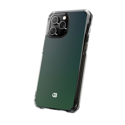 Green Impact MagSafe Phone Case for iPhone - Midnight Pine Horizon