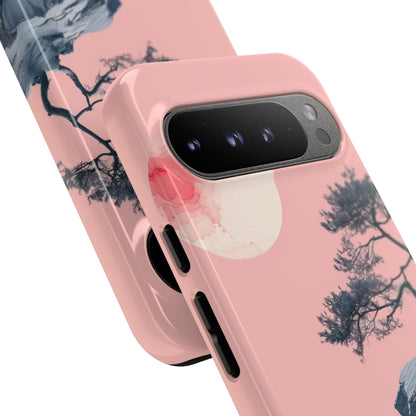 Crimson Moon Tree Google Pixel 9 Pro XL Case - Tough