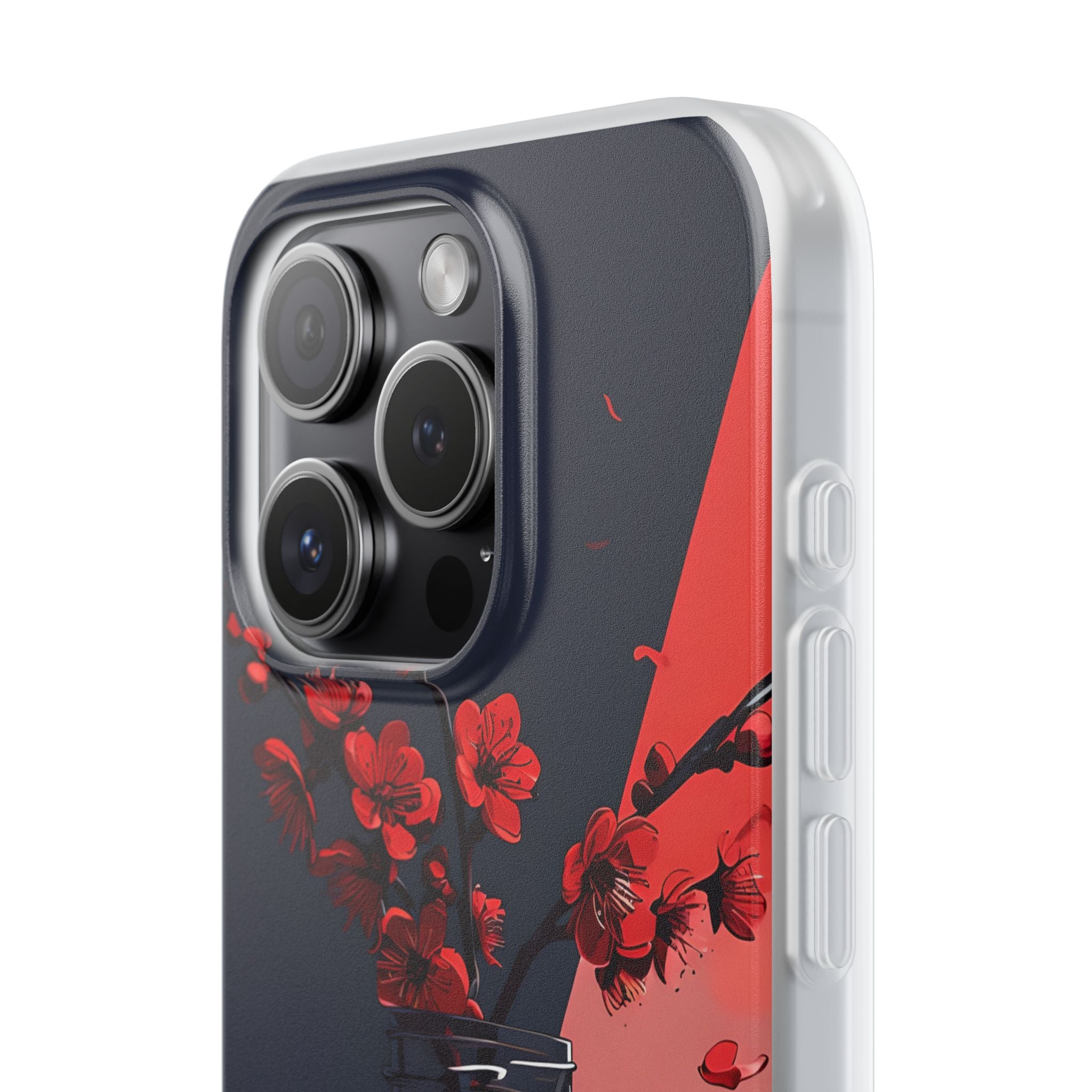 Crimson Blossom Jar · Soft Coque de téléphone pour iPhone