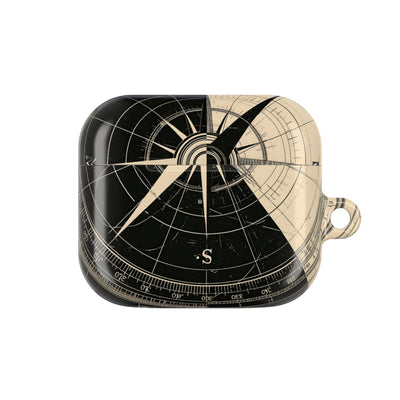 Orbital Meridian · Hard Case for AirPods & AirPods Pro · Black