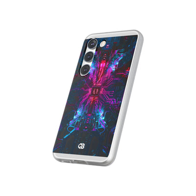 Neural Circuit Core · Lite Phone Case for Samsung · Black