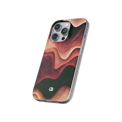 Rose Contour Waves · Lite Phone Case for iPhone ·  Pink