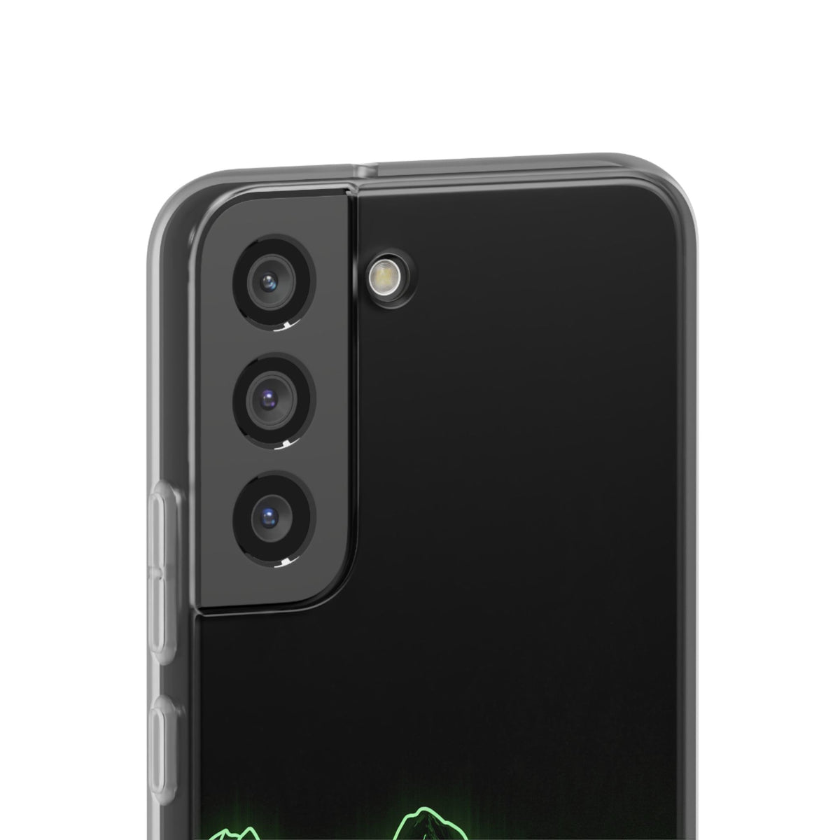Nordic Mountain Contour · Lite Phone Case for Samsung · Black
