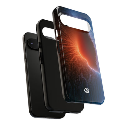 Thermal Aura Pulse · Tough Phone Case for Pixel ·  Blue