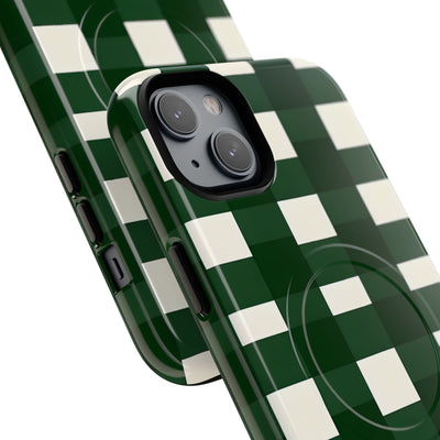 Hunter Green Plaid · Tough+ Phone Case for iPhone · Magsafe