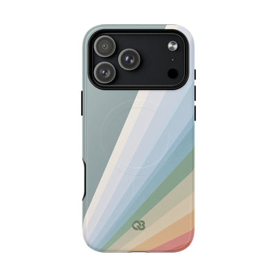 Green Tough 2.0 Magsafe Phone Case for iPhone - Sage Prism Beam