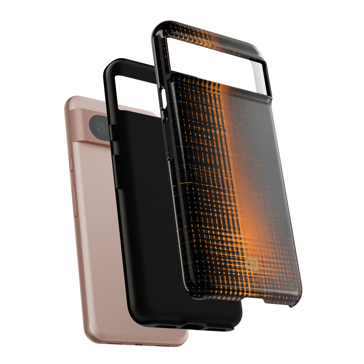 Amber Frequency · Tough Phone Case for Pixel ·  Orange
